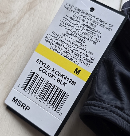 Kenneth Cole Cutout Strappy Push Up One Piece Womens Swimsuit - Picture 12 of 12